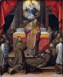 La dernière communion de Saint François